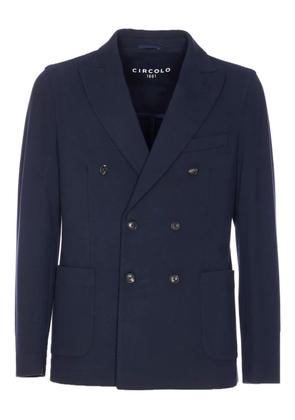 Circolo 1901 double-breasted blazer - Blue
