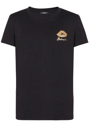 Balmain Balmain Kiss print T-shirt - Black
