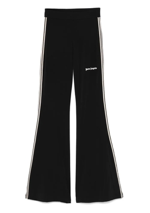 Palm Angels logo-embroidered trousers - Black