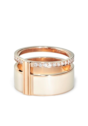 Repossi 18kt rose gold diamond ring - Pink