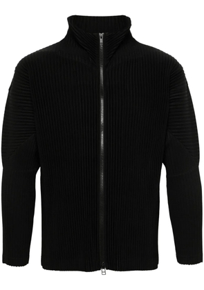 Homme Plissé Issey Miyake plissé-effect jacket - Black