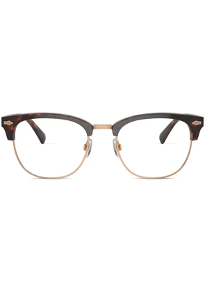 Polo Ralph Lauren round-frame glasses - Brown