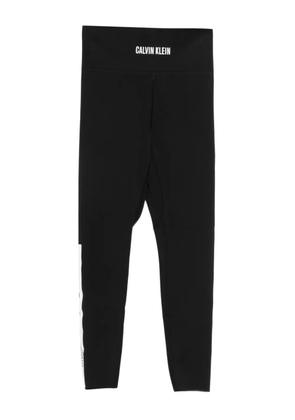 Calvin Klein logo-detail performance trousers - Black