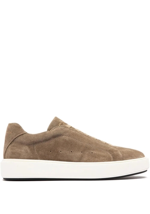 Officine Creative lace-up leather sneakers - Neutrals