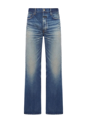 Fear Of God straight-leg cotton jeans - Blue
