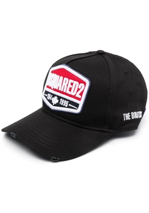 DSQUARED2 patch baseball cap - Black