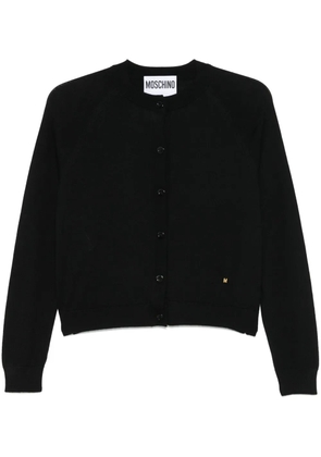 Moschino crew-neck cardigan - Black