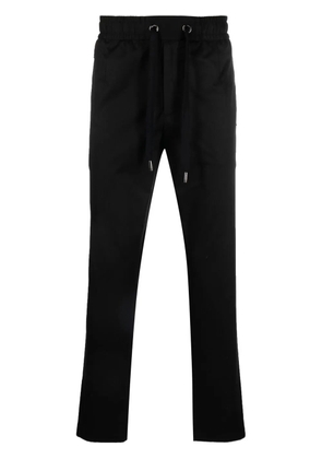 Dolce & Gabbana DG Essentials stretch-cotton track pants - Black