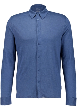 Majestic Filatures linen-flax-blend shirt - Blue