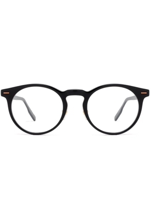 Zegna round-frame glasses - Black