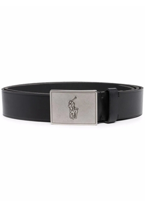 Polo Ralph Lauren Pony logo buckle belt - Black
