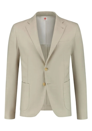 Luigi Borrelli single-breasted blazer - Neutrals