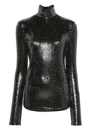 ISABEL MARANT Joyela sequined top - Black