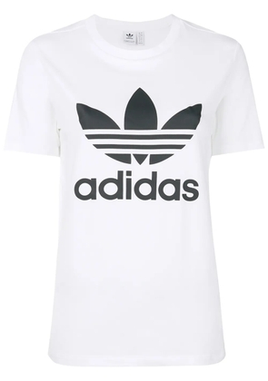 adidas Adidas Originals Trefoil logo T-shirt - White