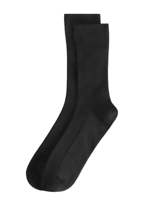 Dolce & Gabbana ribbed ankle-height socks - Black