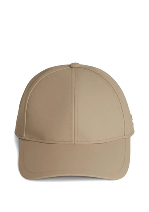sacai drawstring cap hat - Brown