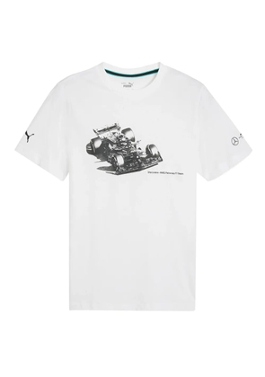 PUMA x Mercedes AMG Petronas F1 Team graphic-print T-shirt - White