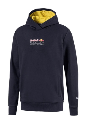 PUMA x Red Bull logo-print hoodie - Blue