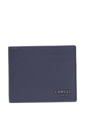 Lancel Côme 5CC leather wallet - Blue