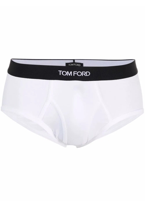 TOM FORD logo-waistband boxers - White