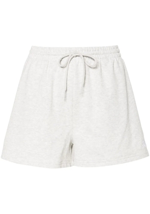 New Balance logo-embroidered drawstring track shorts - Grey