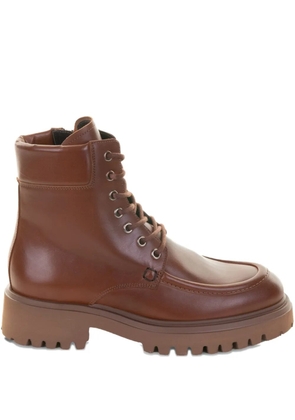 GUGLIELMO ROTTA Winfield Ranch lace-up boots - Brown