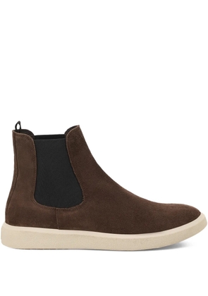 Boggi Milano Atlas suede chelsea boots - Brown