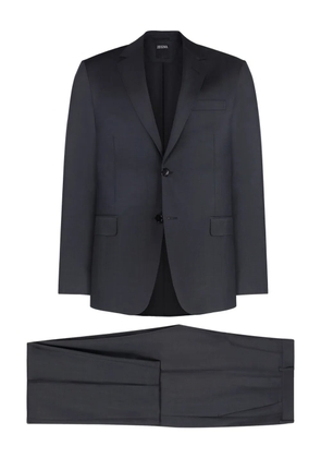 Zegna single-breasted suit - Blue