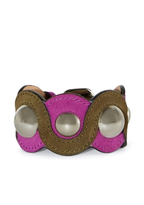 PUCCI Emilia suede bracelet - Purple
