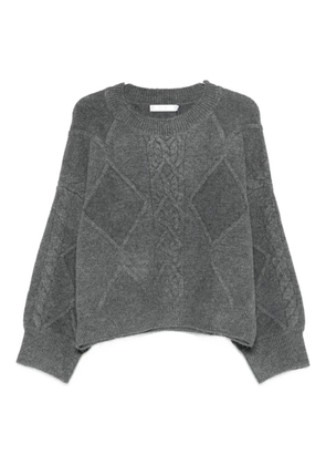 IRO cable-knit sweater - Grey