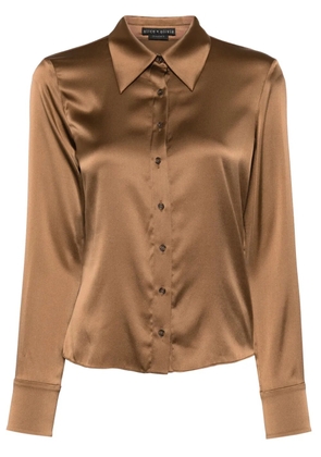 alice + olivia Willa shirt - Brown