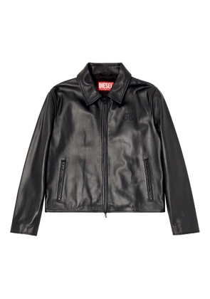 Diesel L-Amar-Fem-S2 leather jacket - Black