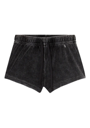 Diesel Vanessa-Dnm drawstring shorts - Grey