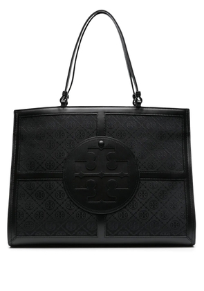 Tory Burch Ella Quadrant T-monogram tote bag - Black