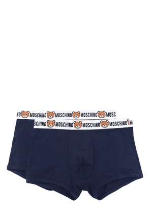 Moschino Teddy Bear-motif boxers (pack of two) - Blue