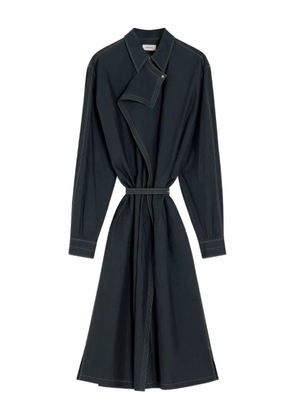 LEMAIRE asymmetrical-panel shirt dress - Grey