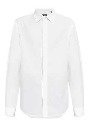 Emporio Armani long-sleeve button-up shirt - White