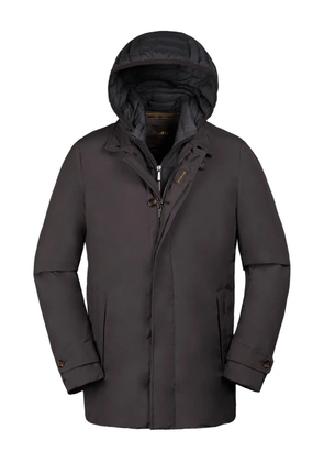 Moorer Raffaello-STP hooded jacket - Brown