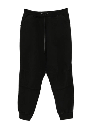 The Viridi-Anne cotton track pants - Black