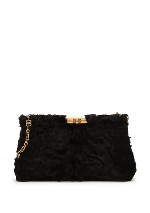 Dolce & Gabbana brushed clutch bag - Black