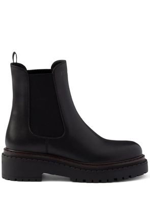 Prada leather Chelsea boots - Black