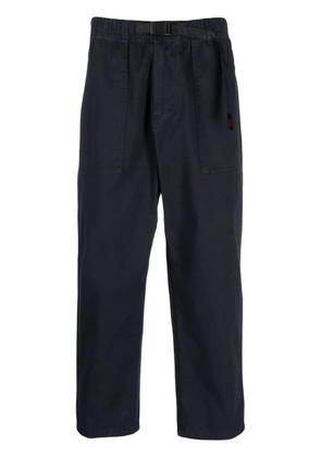 Gramicci elasticated drawstring-waistband trousers - Blue