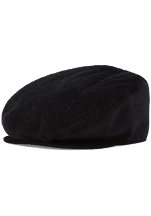 Dolce & Gabbana pinwale-corduroy flat cap - Black