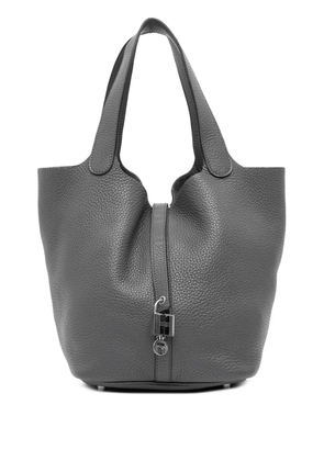Hermès Pre-Owned 2013 Clemence Picotin Lock 22 handbag - Grey