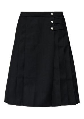 MISBHV buttoned pleated skirt - Black