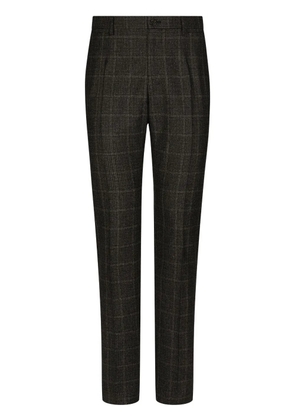 Dolce & Gabbana plaid-check tailored trousers - Neutrals