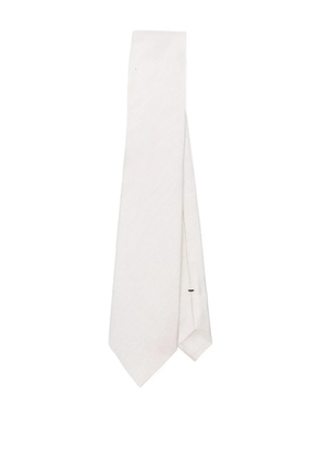 TOM FORD pointed-tip silk tie - Neutrals