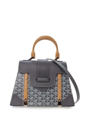 Goyard Pre-Owned 2018 Goyardine Saigon Structured PM satchel - Grey