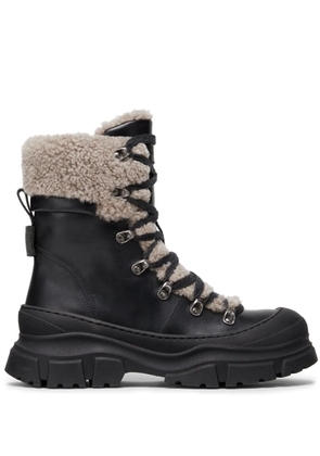 Brunello Cucinelli panelled ankle boots - Black