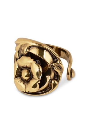 ETRO flower-shaped baroque ring - Gold